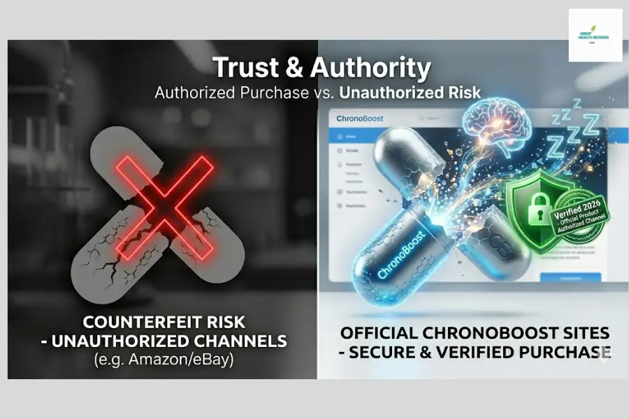 ChronoBoost Official Store vs Amazon Scam Warning - 2026 Security Audit - Authorized BioDynamix Partner
