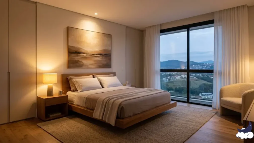 Modern sleep hygiene protocol including environmental control and nutrient optimization.